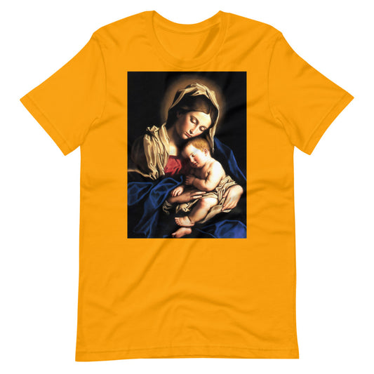 Madonna and Child (Sassoferrato) Short-Sleeve Unisex T-Shirt