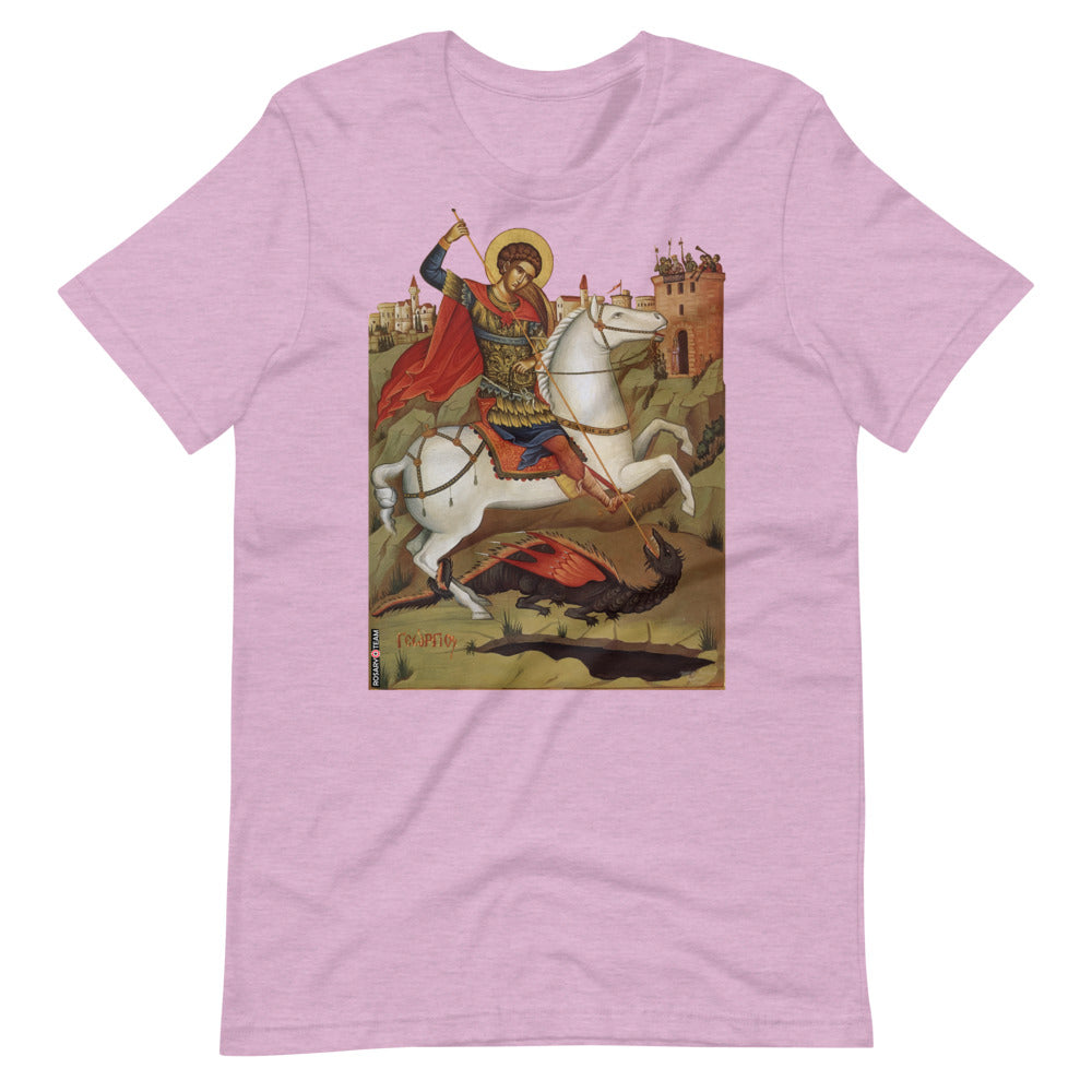 Saint George and the dragon Short-Sleeve Unisex T-Shirt