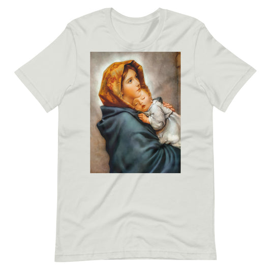 Madonna of the Streets (Roberto Ferruzzi) Short-Sleeve Unisex T-Shirt
