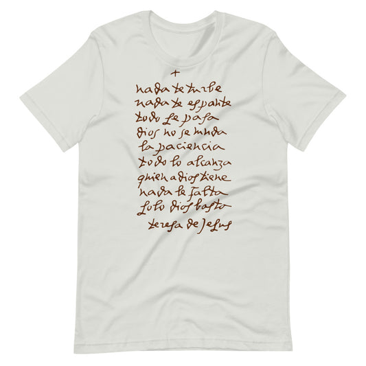 Let nothing disturb thee #Shirt Santa Teresa de Avila
