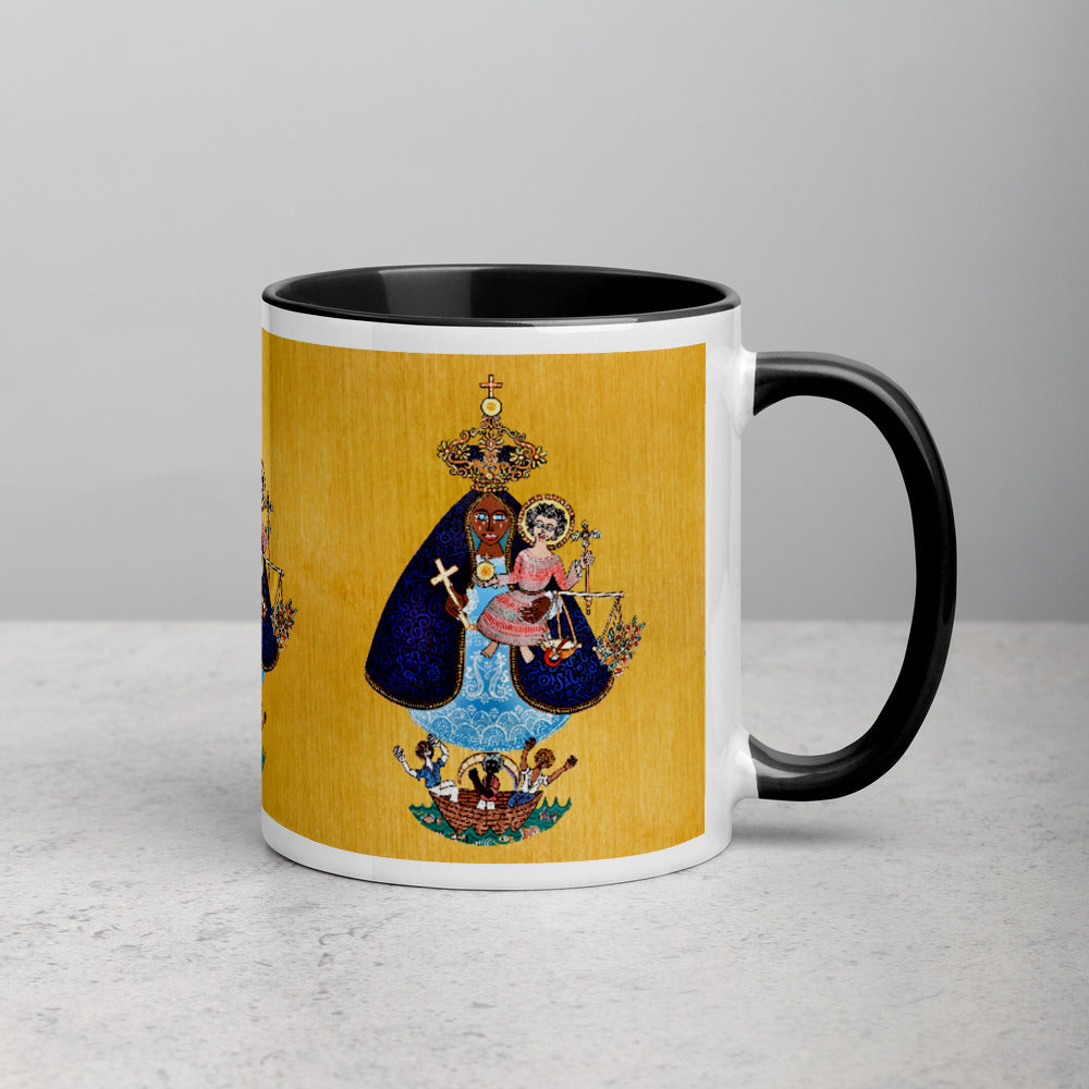 Our Lady of Charity (Caridad del Cobre) Mug with Color Inside