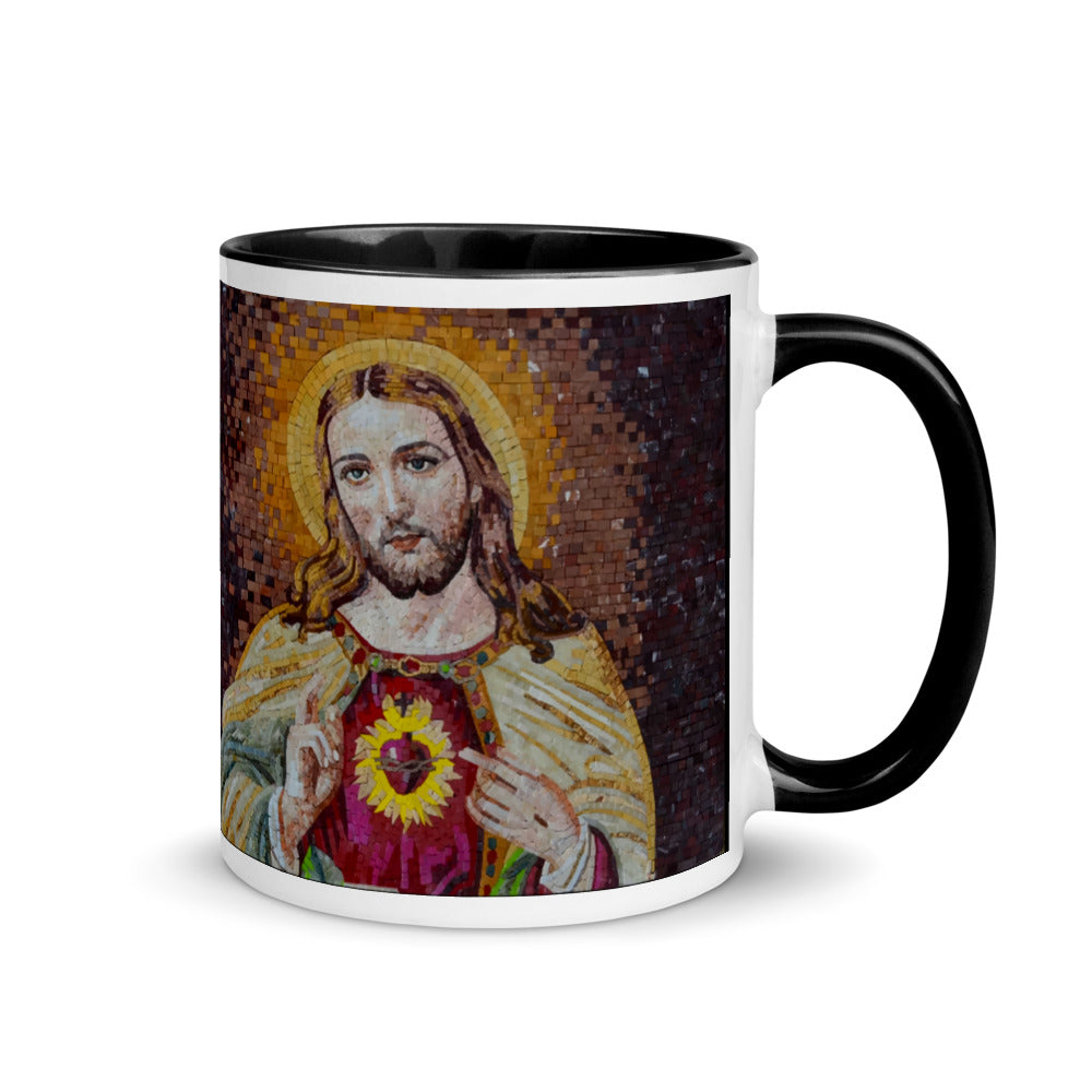 Sacred and Immaculate Heart (Jesus and Mary) #Mug