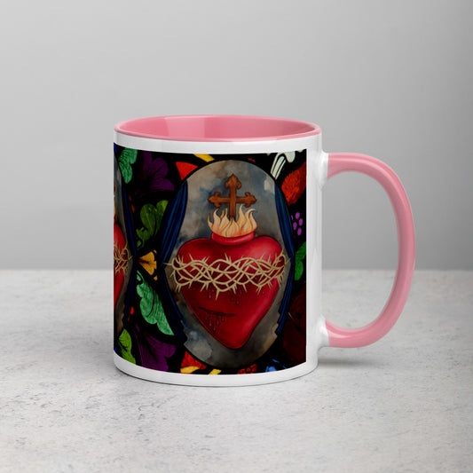 Sacred Heart Unveiled SG - Mug with Color Inside