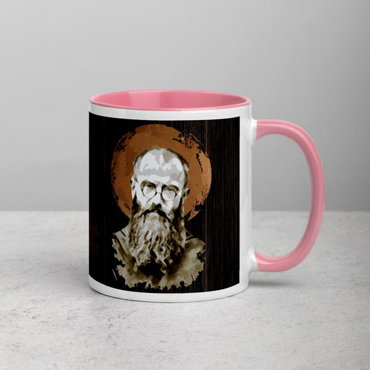 Święty Maksymilian Maria Kolbe - Mug with Color Inside