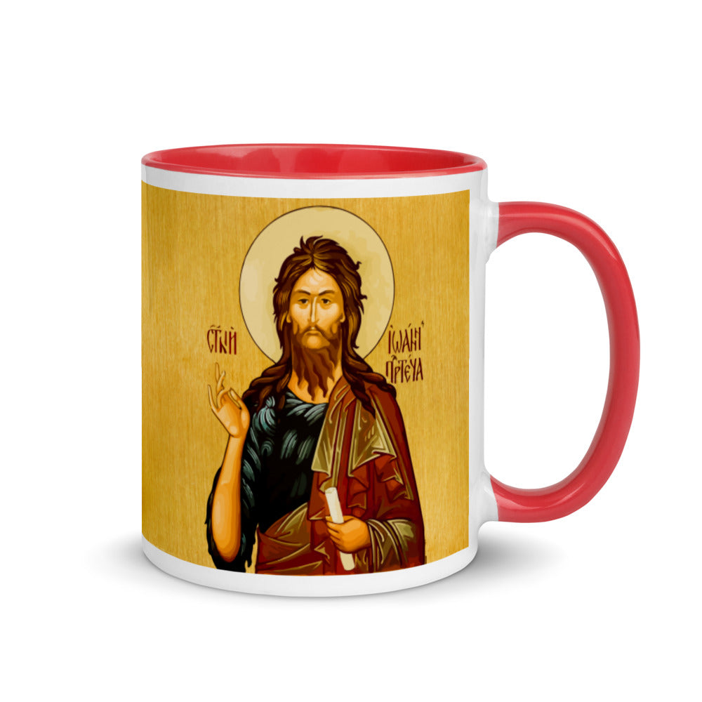 John the Forerunner Mug with Color Inside