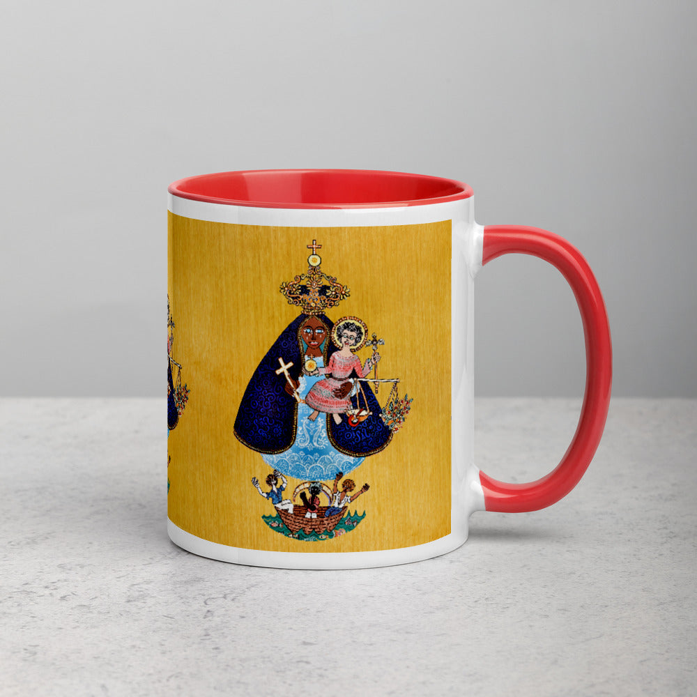 Our Lady of Charity (Caridad del Cobre) Mug with Color Inside