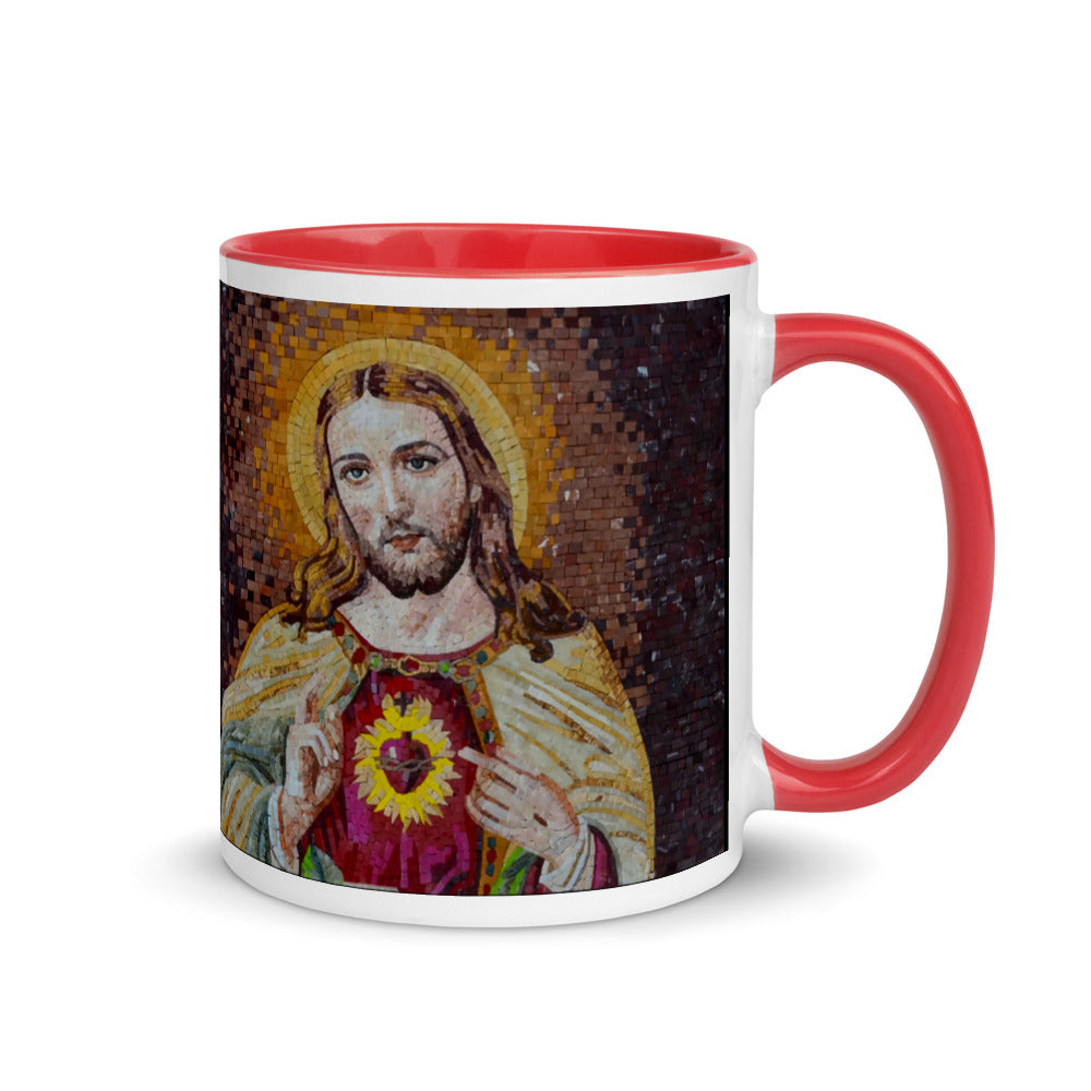 Sacred and Immaculate Heart (Jesus and Mary) #Mug