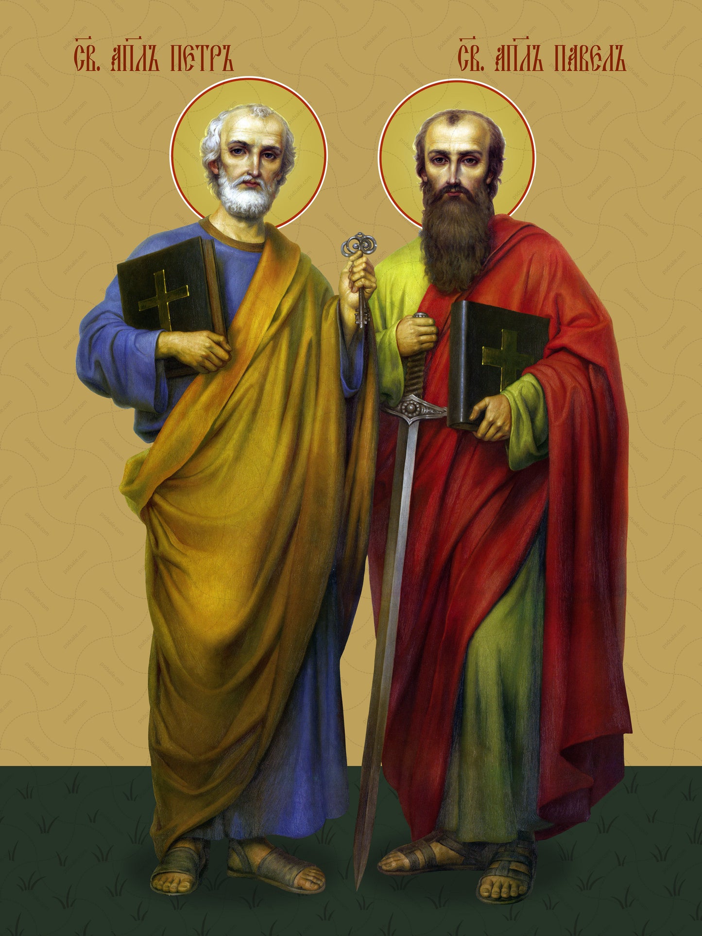 Paul and Peter, holy apostle