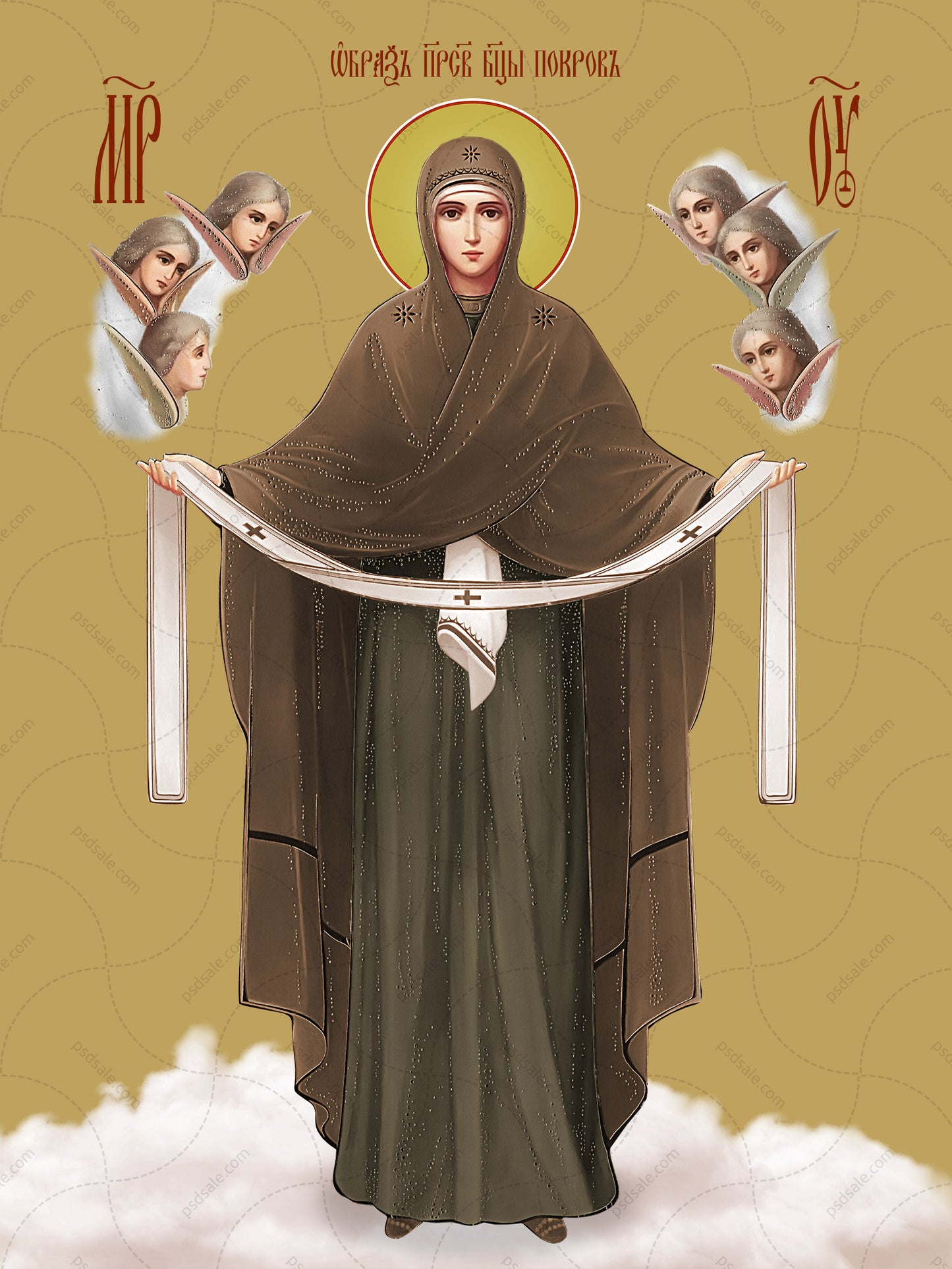Icon of the Mother of God ÒPokrovÓ