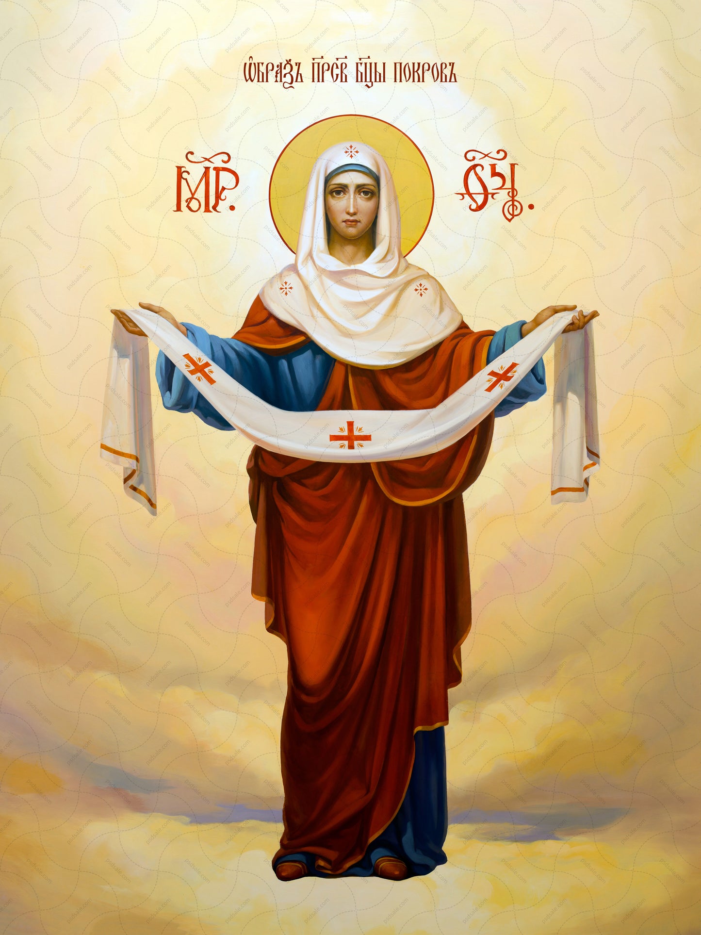Icon of the Mother of God ÒPokrovÓ