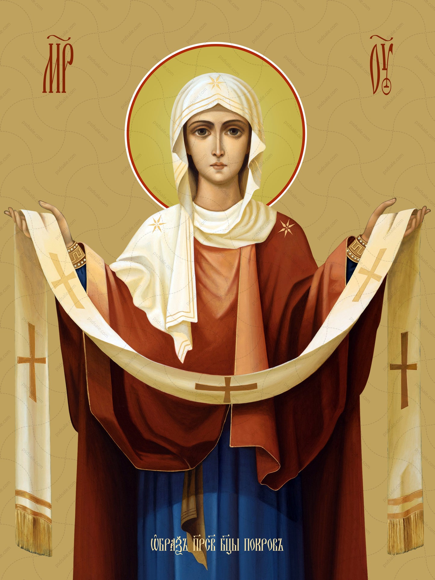 Icon of the Mother of God ÒPokrovÓ