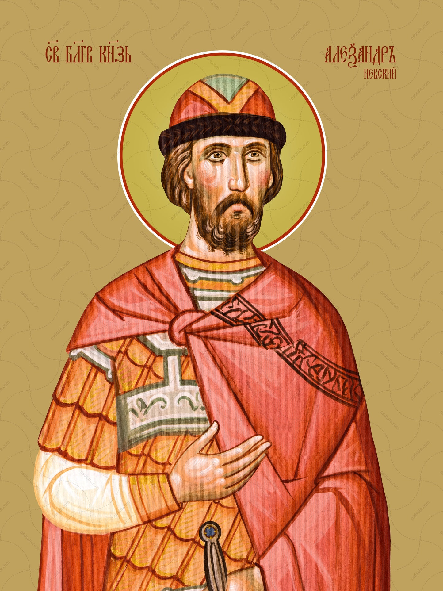 Alexander Nevsky, holy noble prince