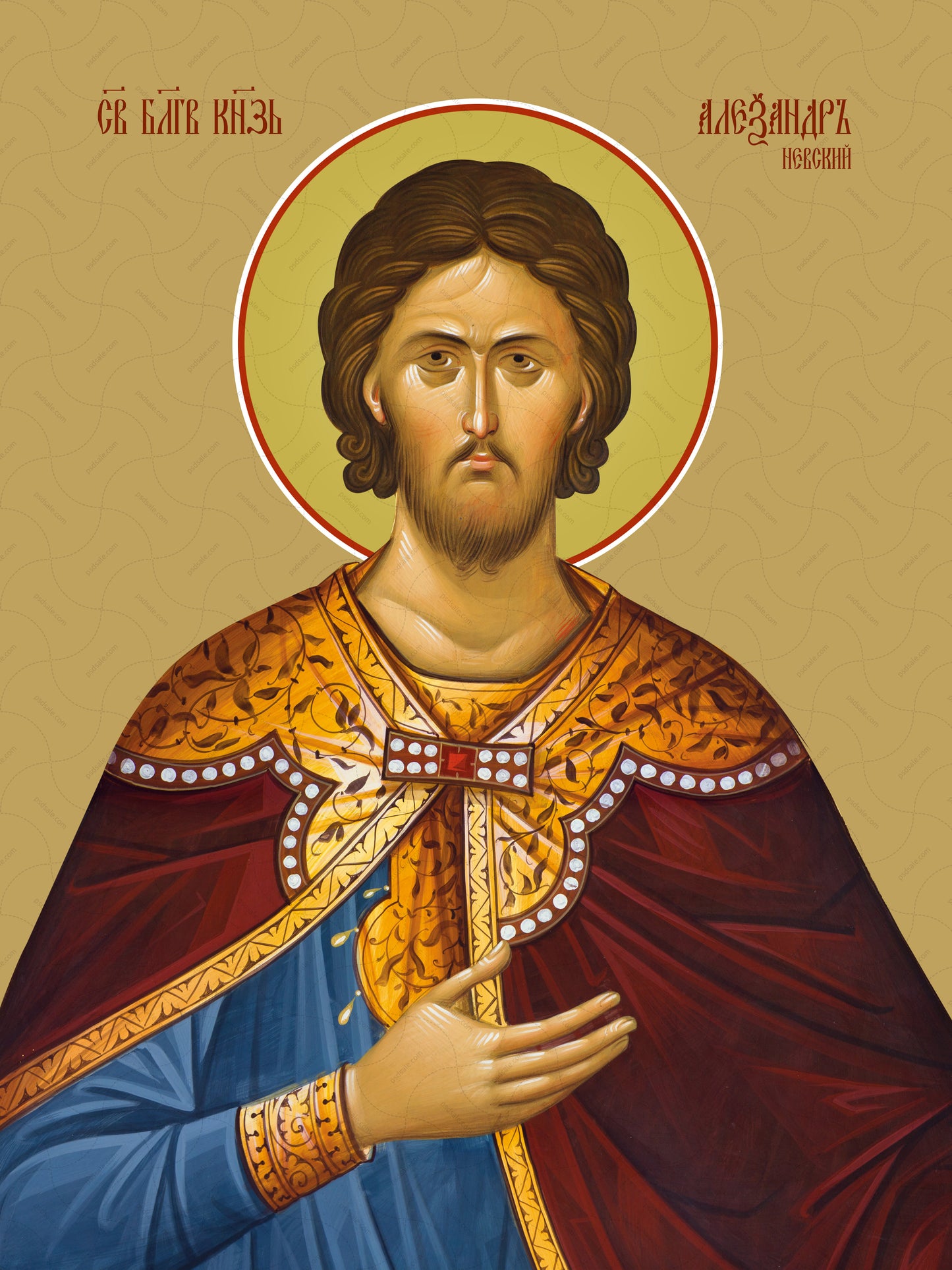 Alexander Nevsky, holy noble prince