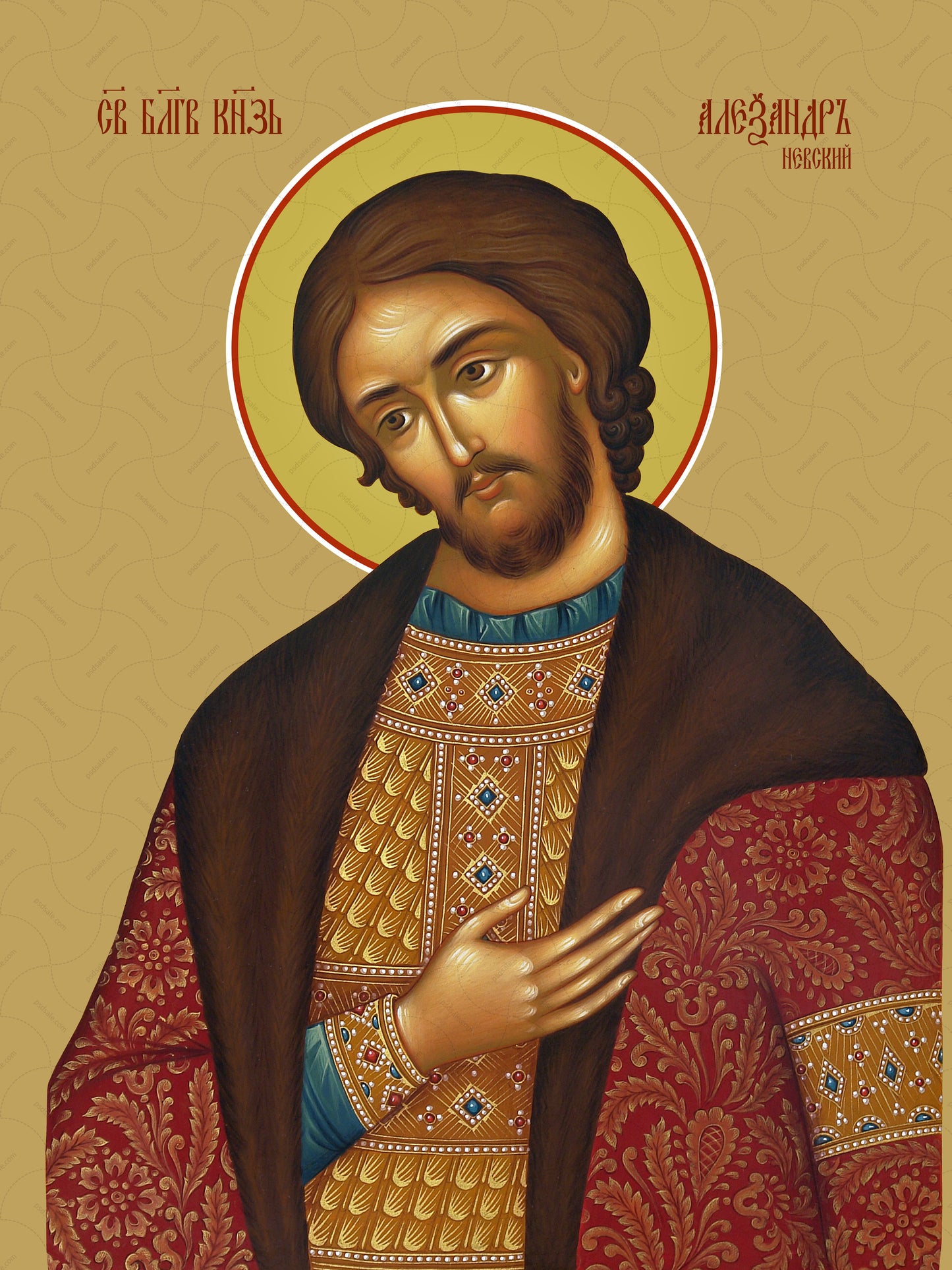 Alexander Nevsky, holy noble prince