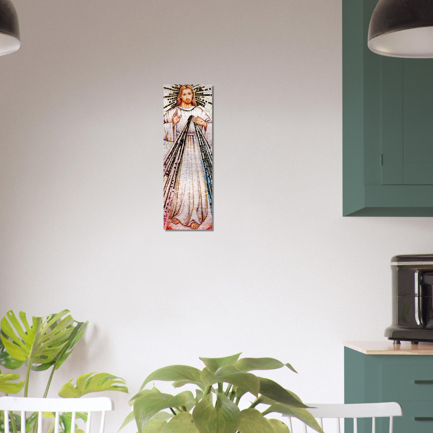 Trust in the Divine Mercy Brushed Aluminum Print