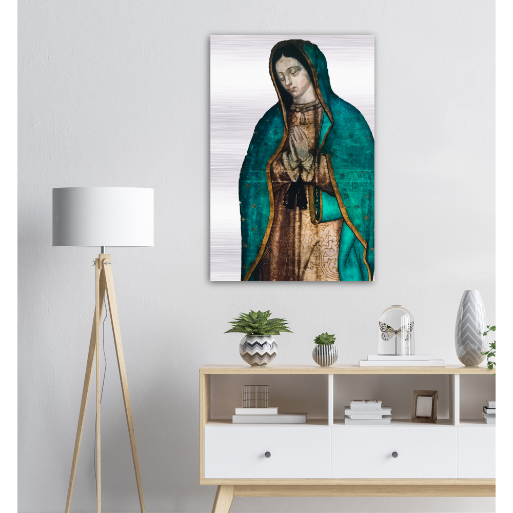 Our Lady Of Guadalupe - Brushed #AluminumIcon #MetallicIcon #Icon