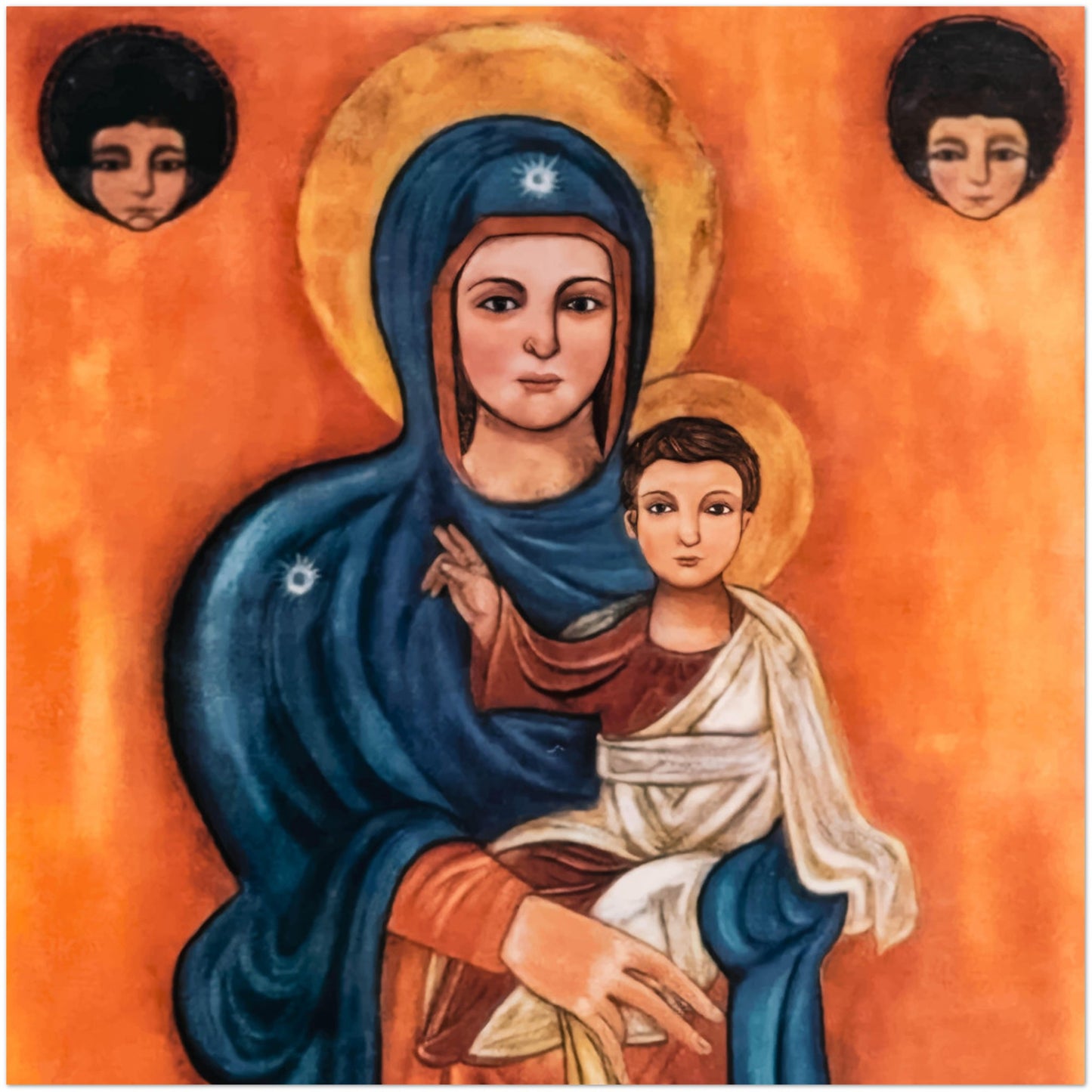 Our Lady of the Maronites, Elige Silk Paper Print 10 copies