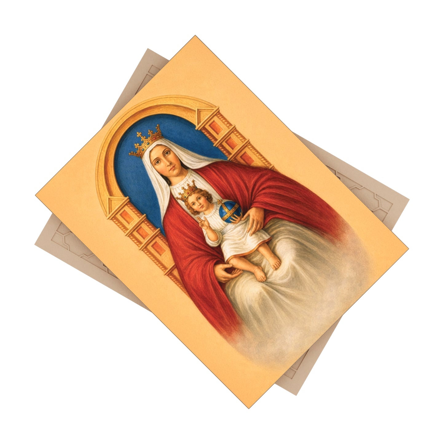Our Lady of Coromoto Devotional Ceramic Tile (6×8 inches) Venezuela Curacao Aruba