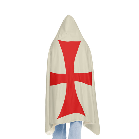 Knights Templar Cross Snuggle Blanket