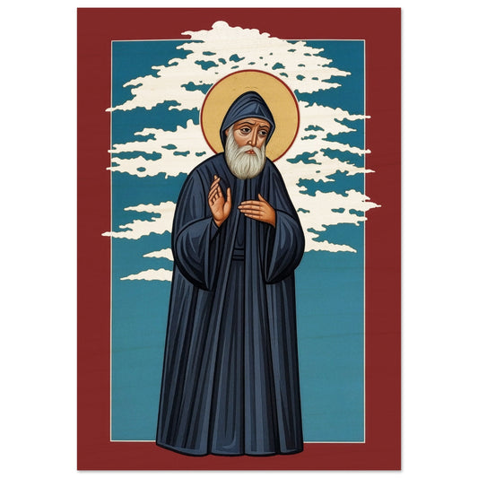 Pearl Print - St Charbel Icon