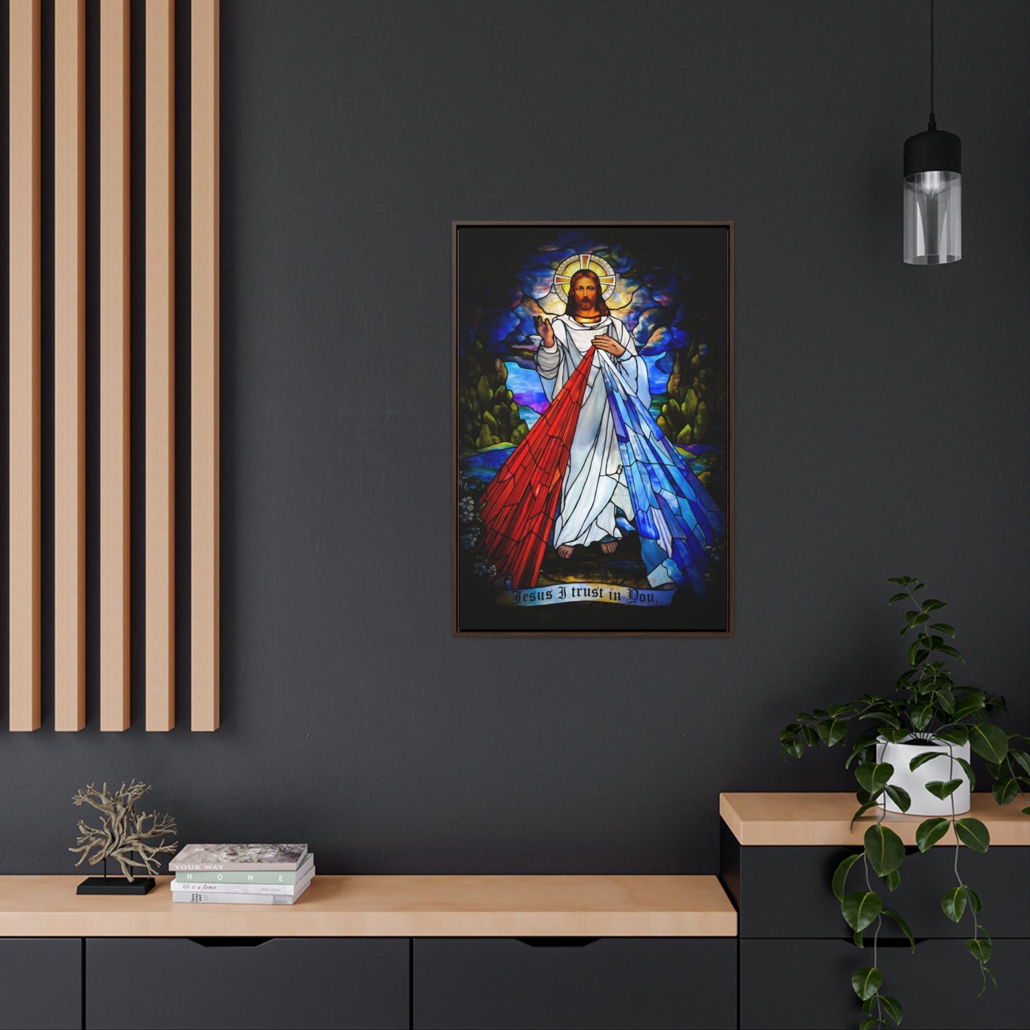 The Divine Mercy #FramedCanvas Gallery Wrap