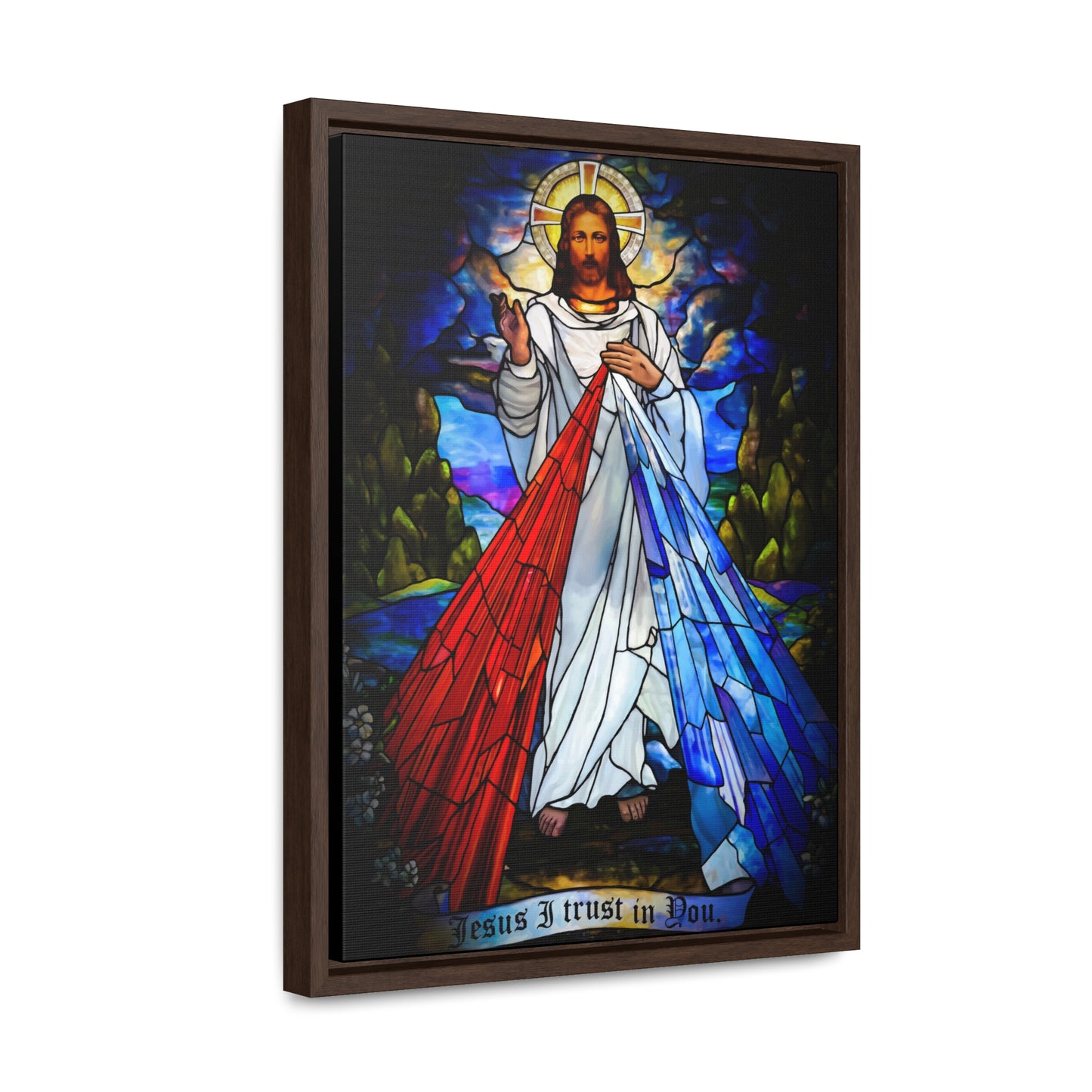 The Divine Mercy #FramedCanvas Gallery Wrap