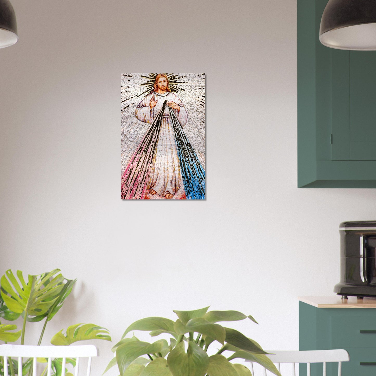 Trust in the Divine Mercy Brushed Aluminum Print