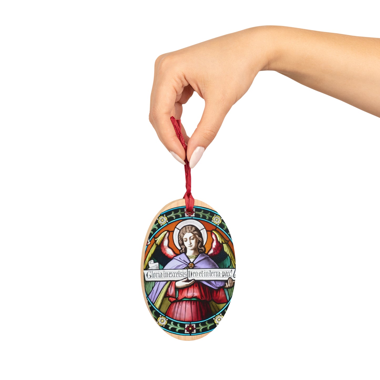 Gloria in excelsis Deo - Wooden #Christmas #Ornaments