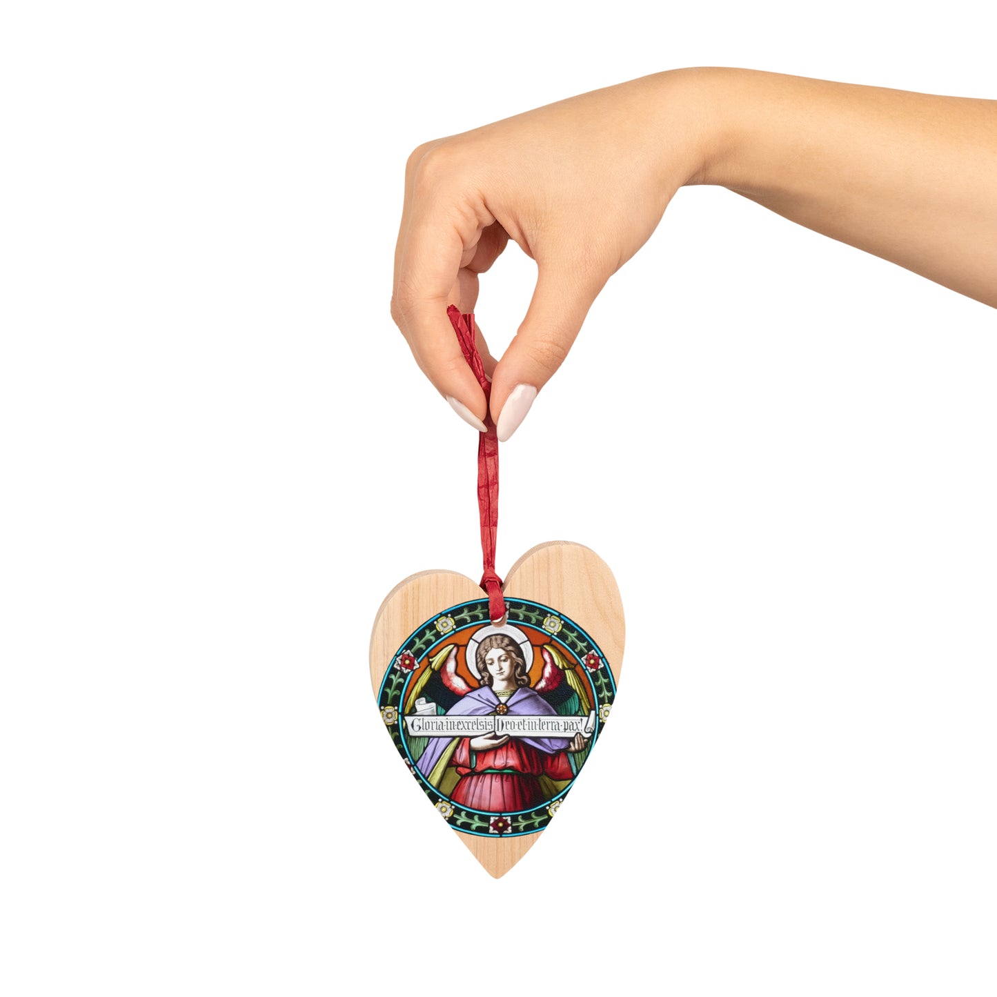 Gloria in excelsis Deo - Wooden #Christmas #Ornaments