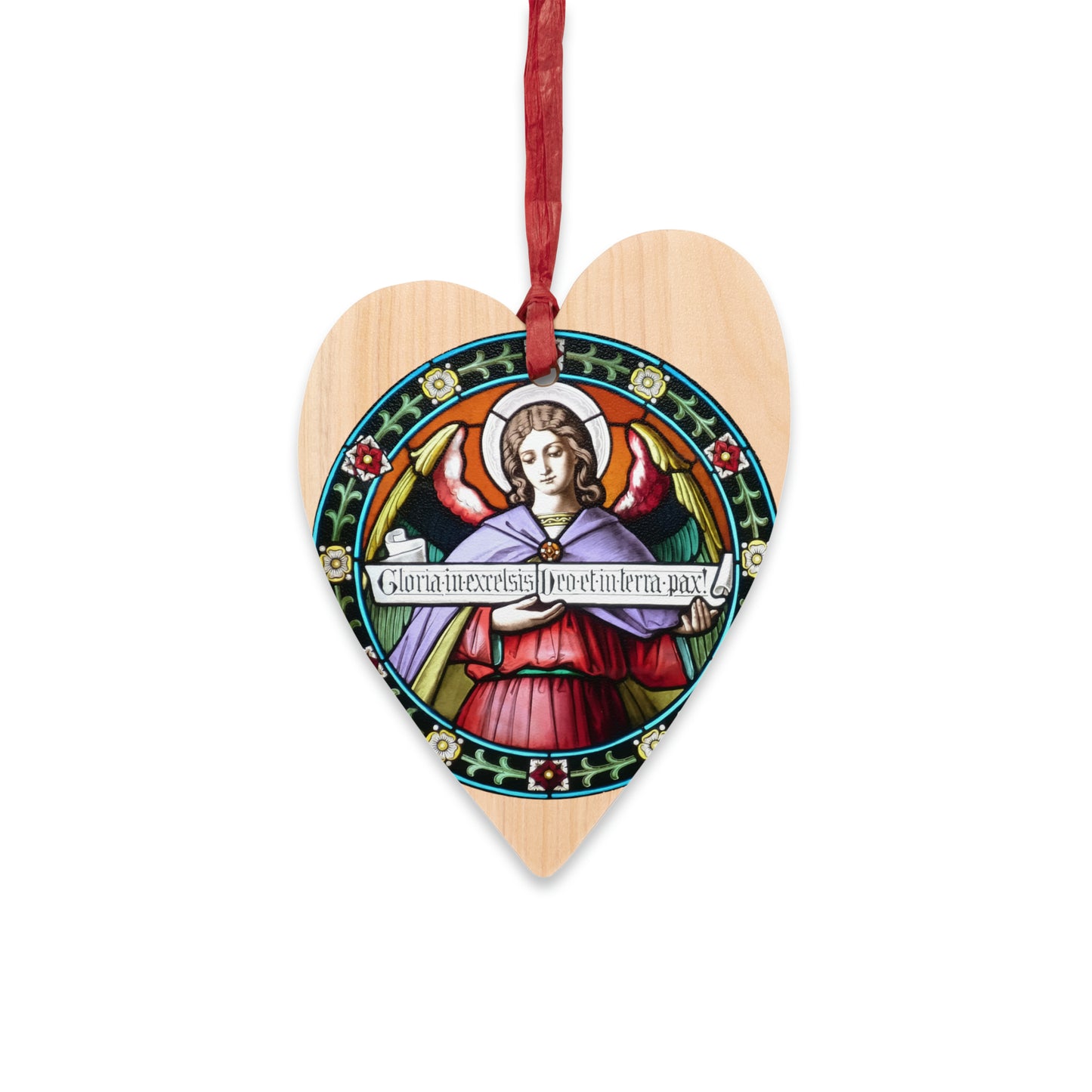 Gloria in excelsis Deo - Wooden #Christmas #Ornaments