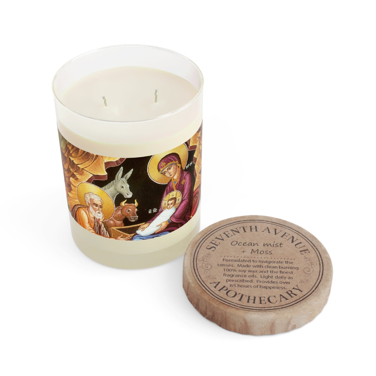 Eastern Nativity Icon #Christmas  - Scented #Candle, 11oz