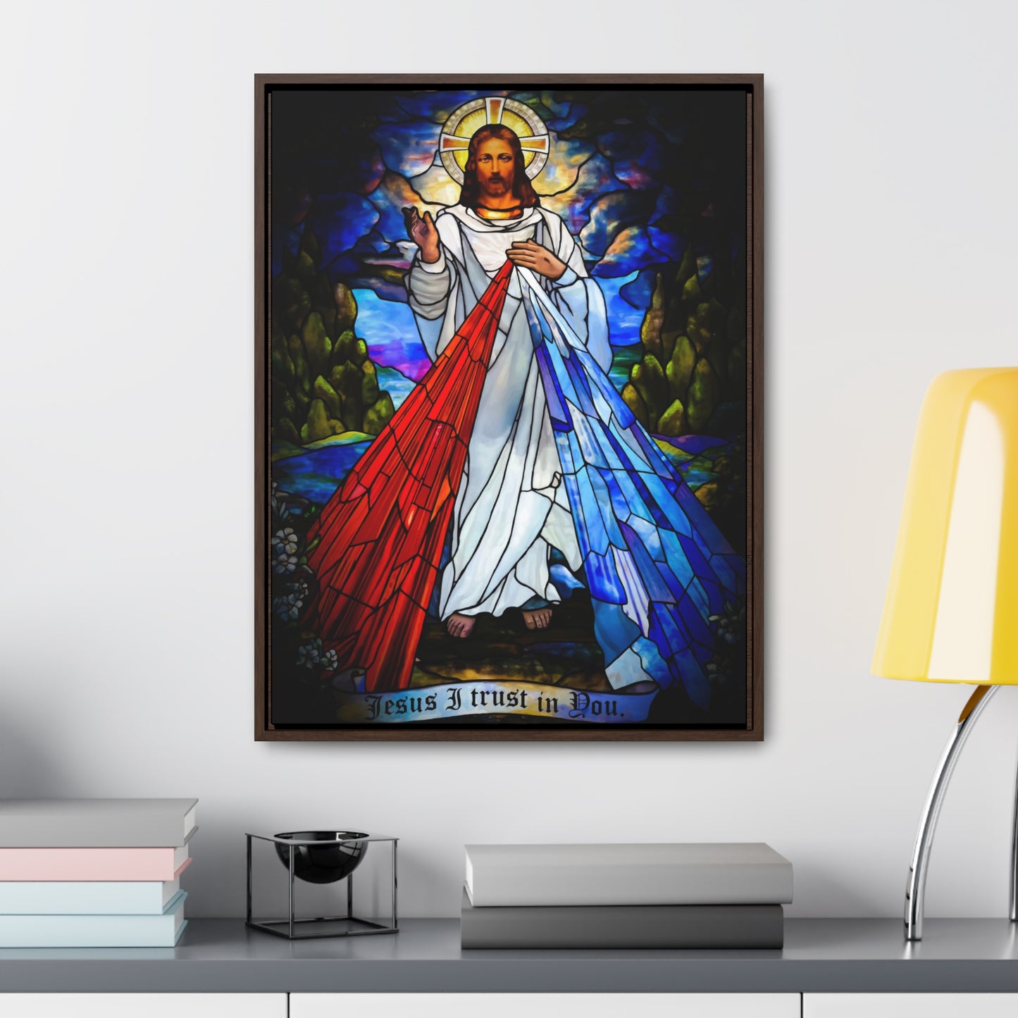 The Divine Mercy #FramedCanvas Gallery Wrap