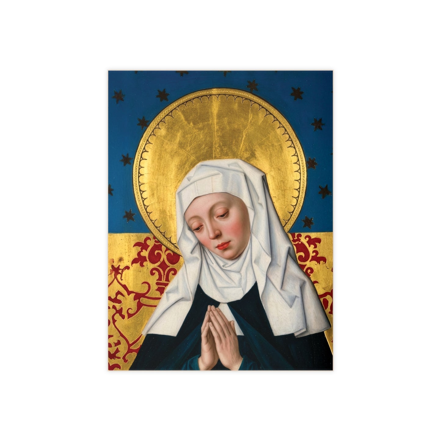 Saint Bridget of Sweden Devotional Ceramic Tile (6×8 inches)