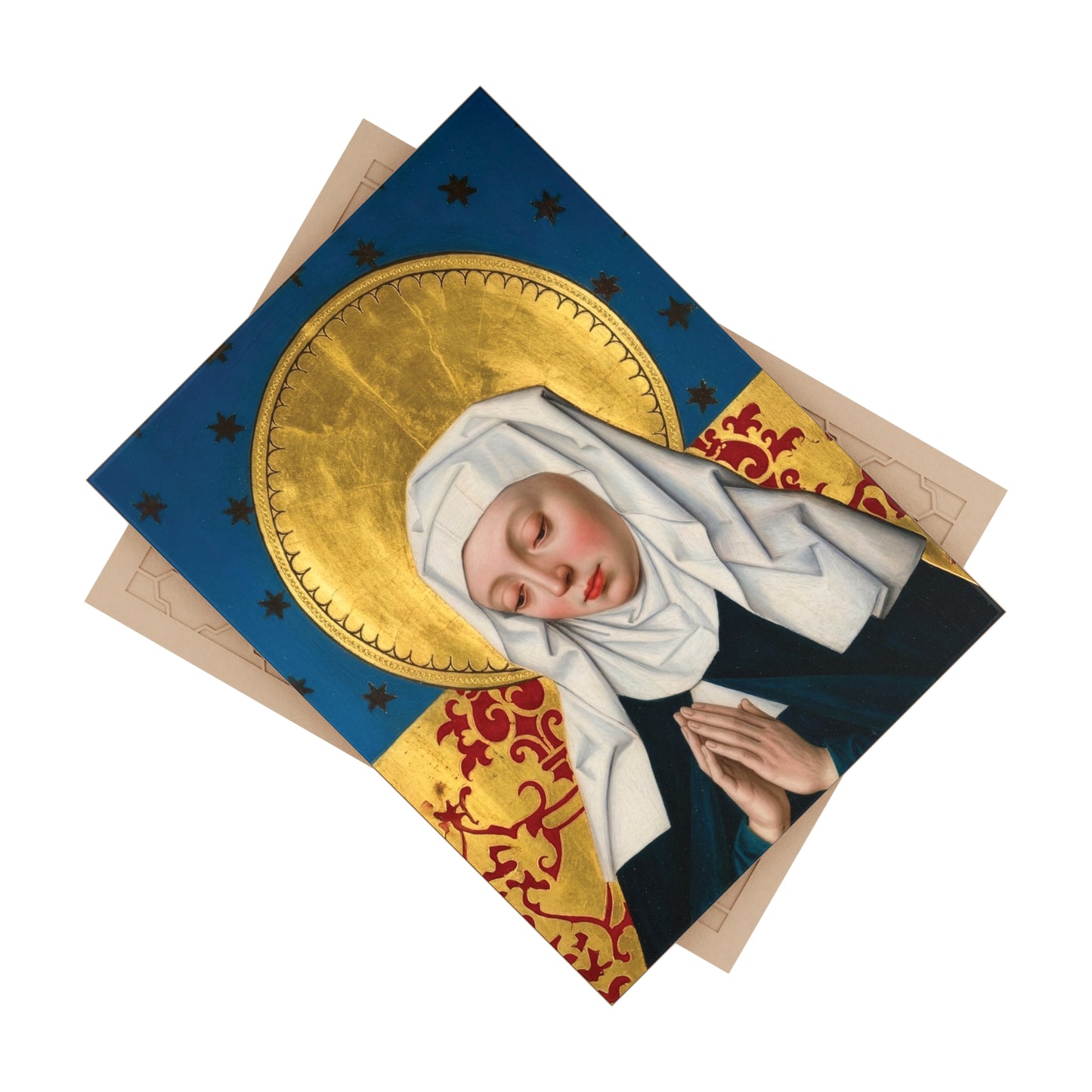 Saint Bridget of Sweden Devotional Ceramic Tile (6×8 inches)