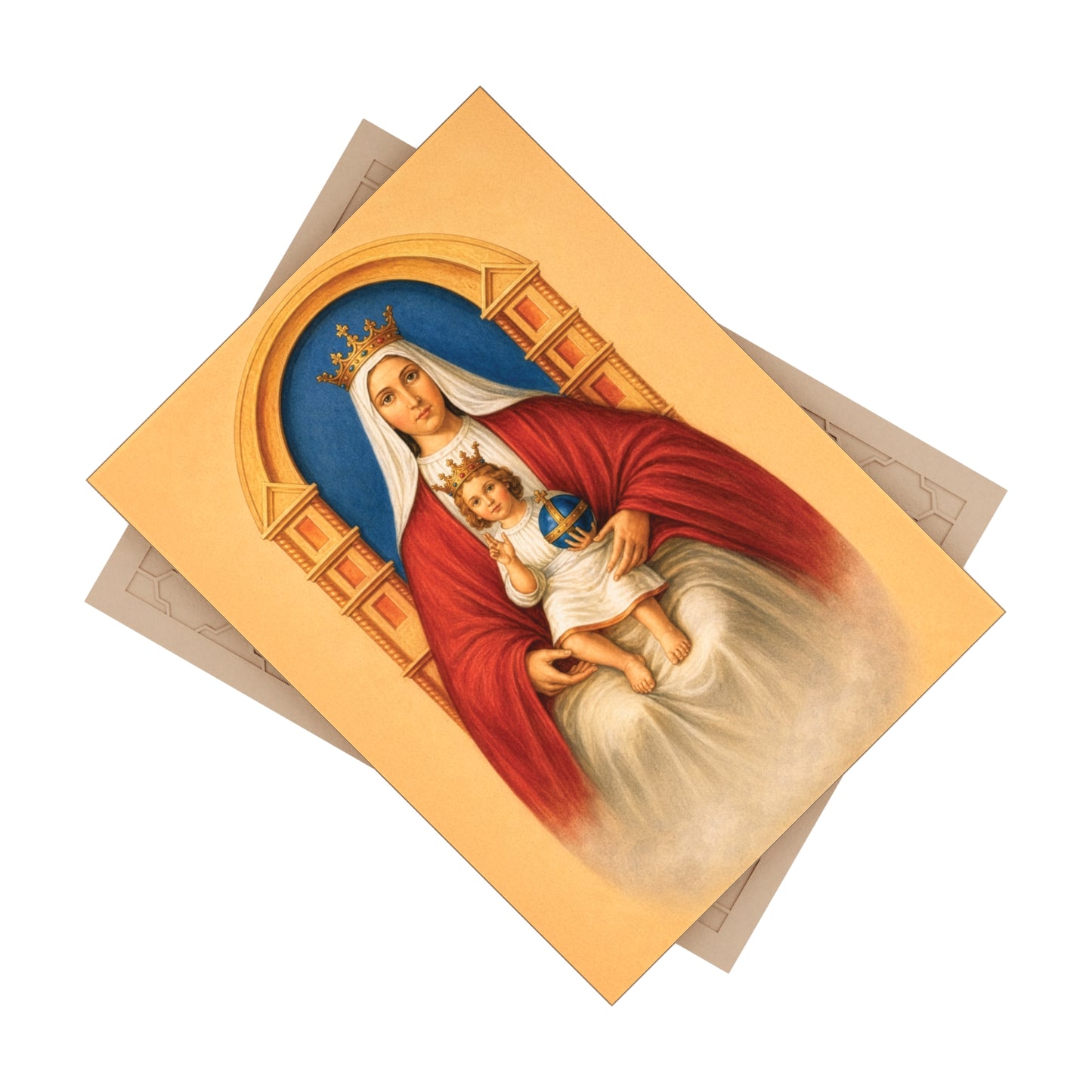 Our Lady of Coromoto Devotional Ceramic Tile (6×8 inches) Venezuela Curacao Aruba