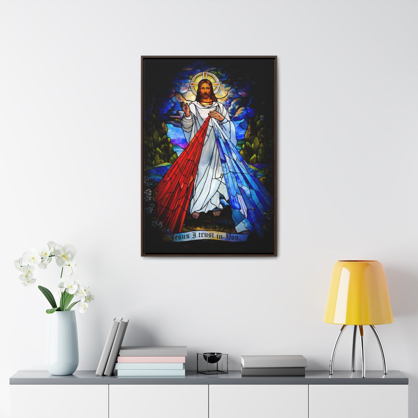 The Divine Mercy #FramedCanvas Gallery Wrap