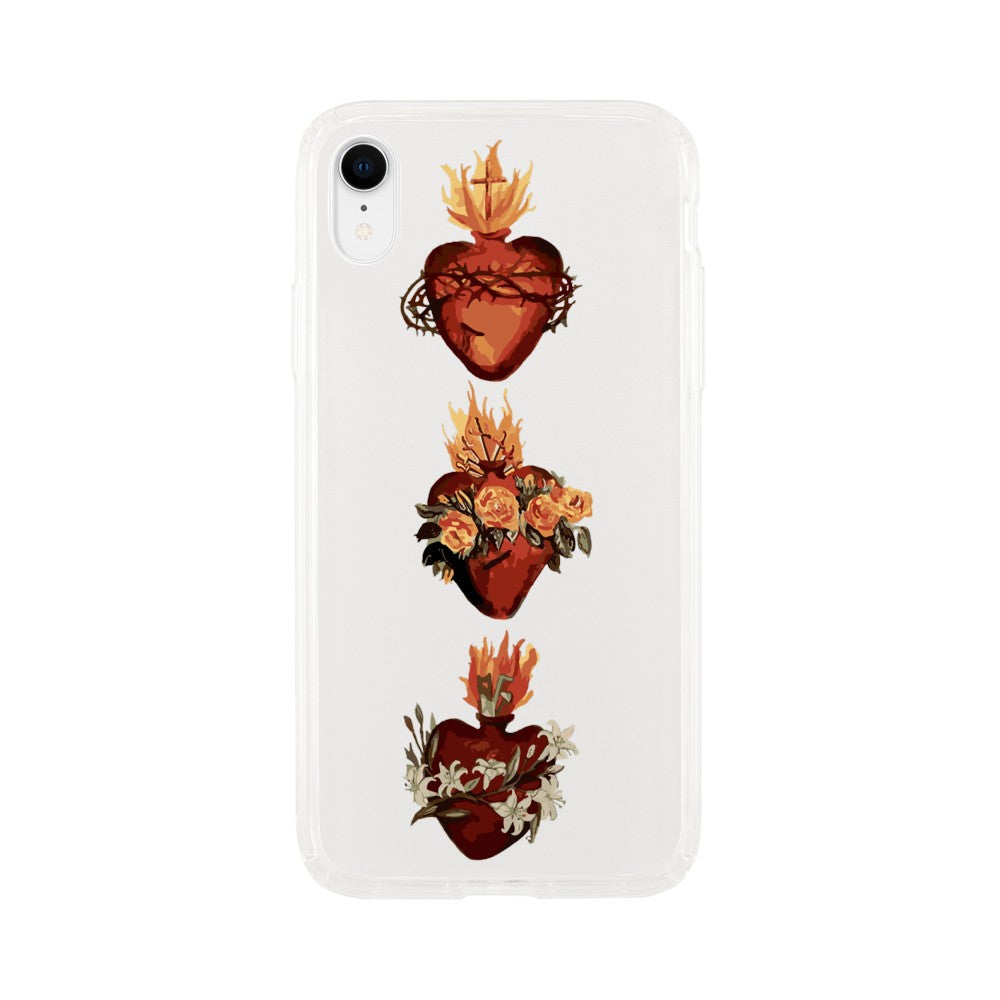 Three Hearts #JMJ Clear #iPhone Phone case