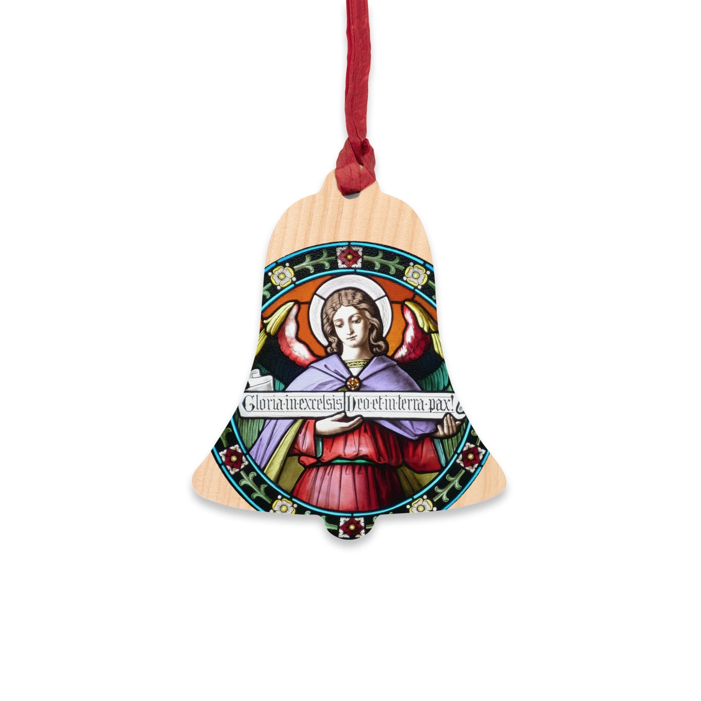 Gloria in excelsis Deo - Wooden #Christmas #Ornaments