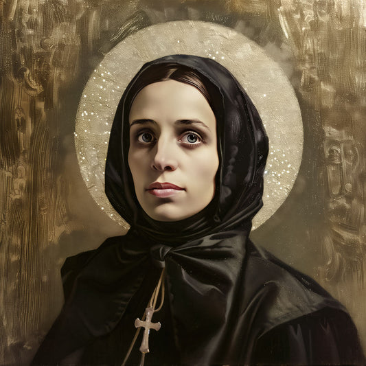 Pearl Print - St. Frances Xavier Cabrini Icon - Maria Francesca Mother Cabrini