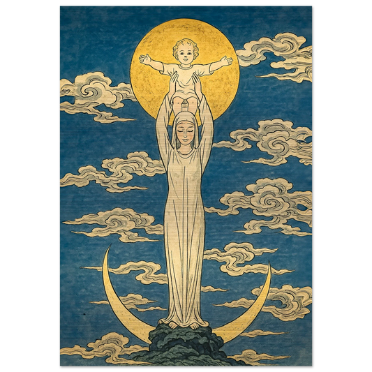 Pearl Print - Our Lady of Sheshan icon