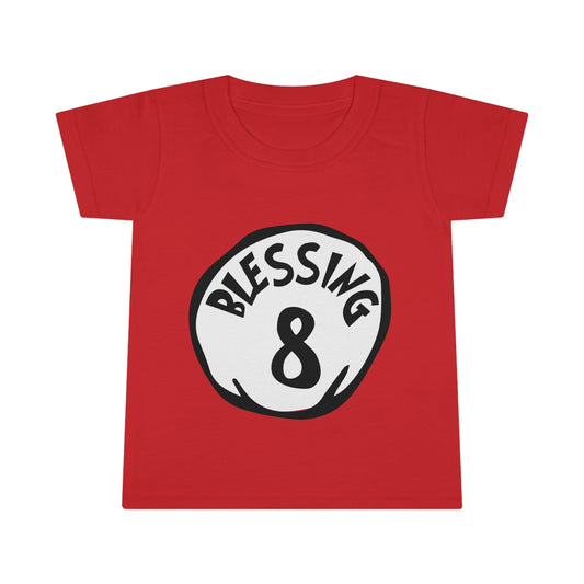 Blessing 8 - Toddler T-shirt - Count your Blessings