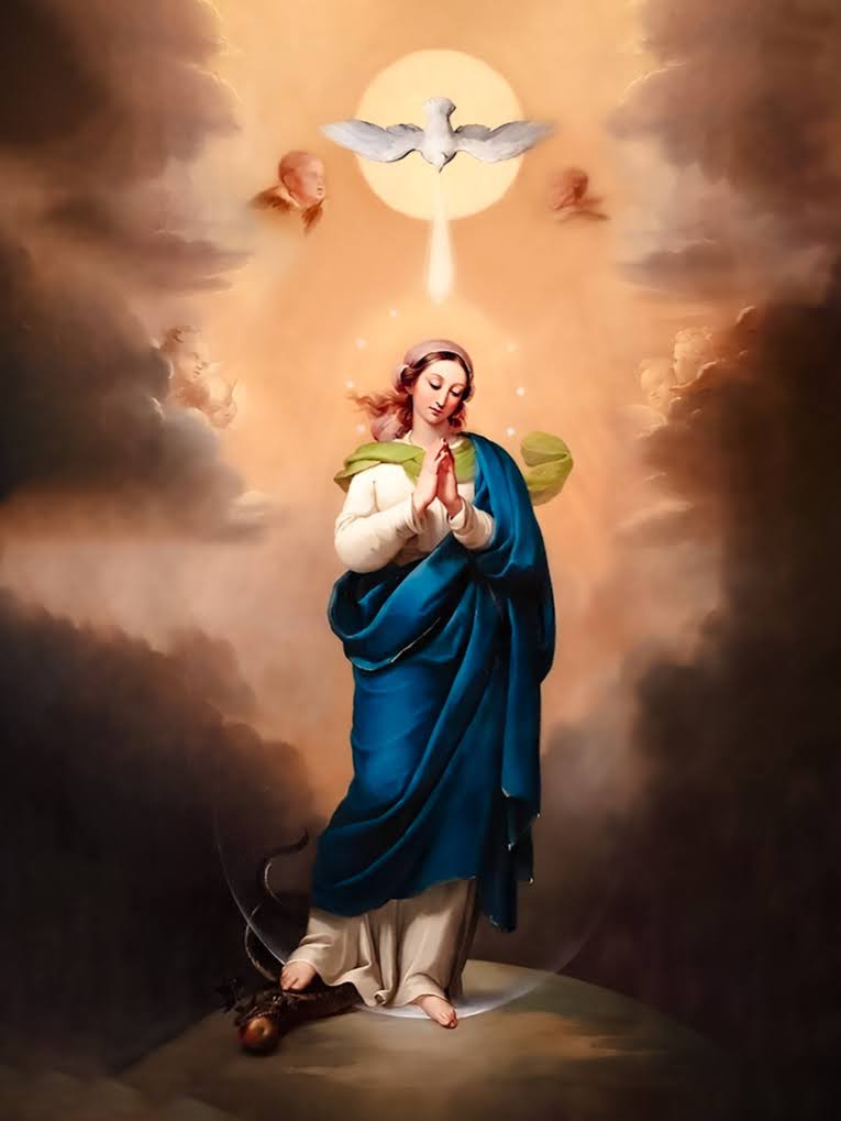 Pearl Print - Our Lady, the Immaculate Conception Icon Icon