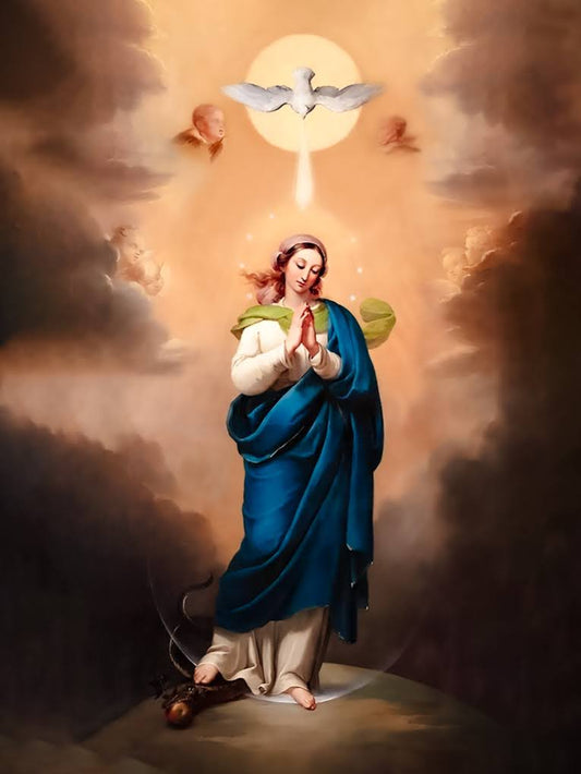Pearl Print - Our Lady, the Immaculate Conception Icon Icon