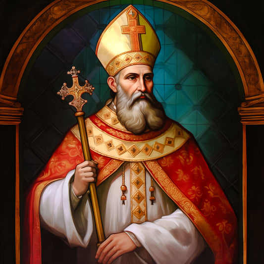 Blessed Maronite Patriarch Estéphanos Douayhi Icon Wood Plaque