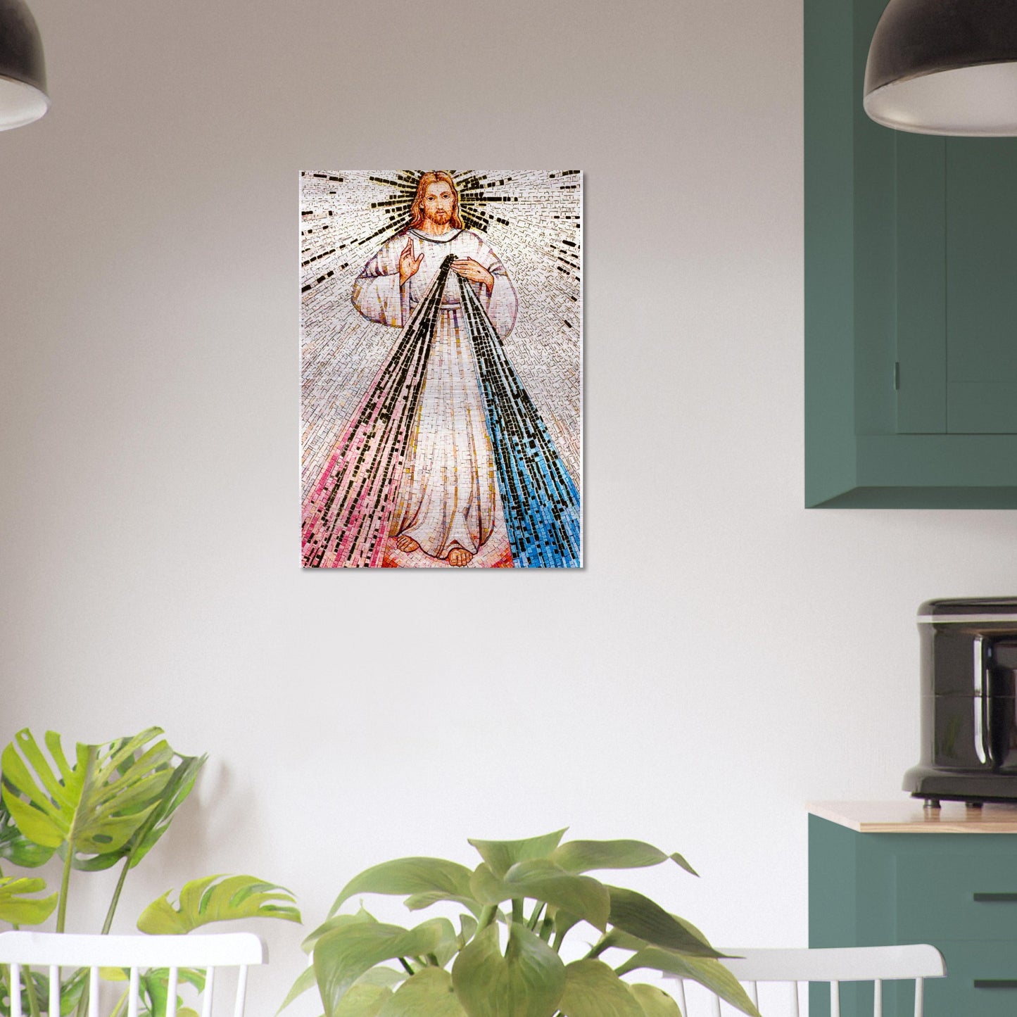 Trust in the Divine Mercy Brushed Aluminum Print