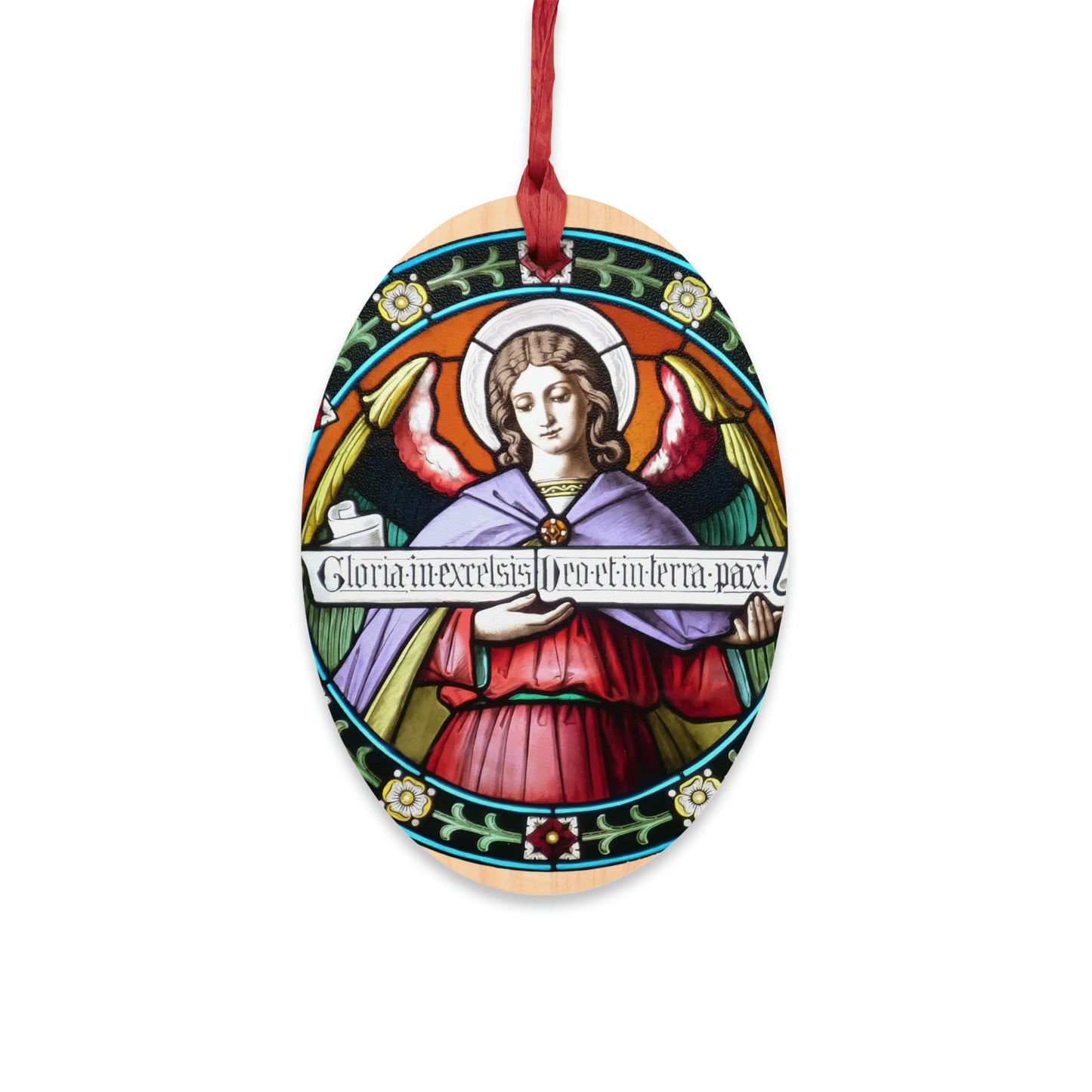 Gloria in excelsis Deo - Wooden #Christmas #Ornaments