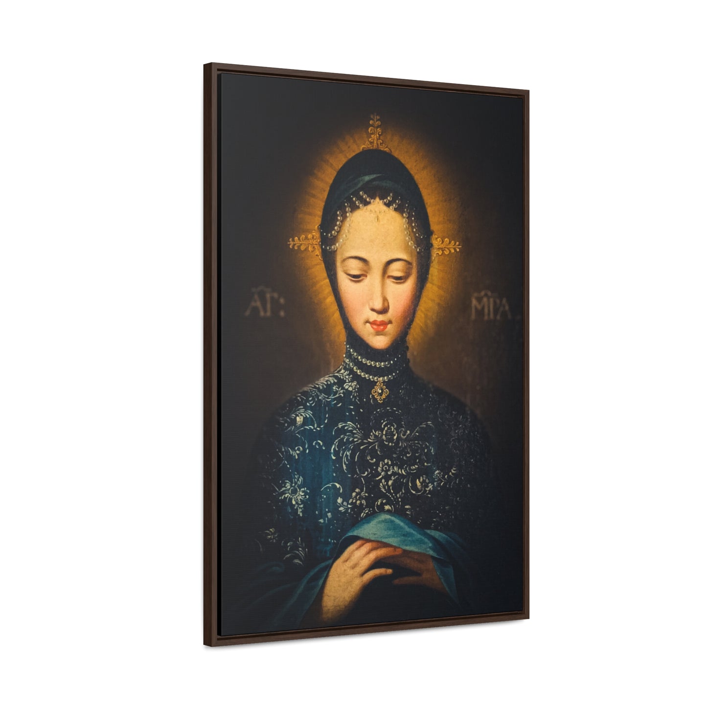 Mattheiser Gnadenbild  #Framed #Premium Gallery Wrap #Canvas