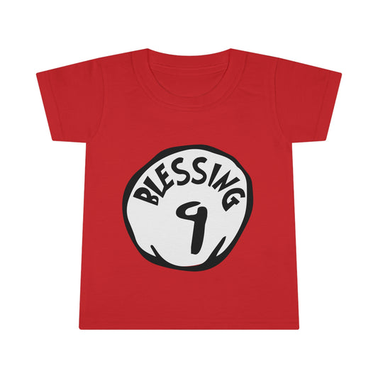Blessing 9 - Toddler T-shirt - Count your Blessings