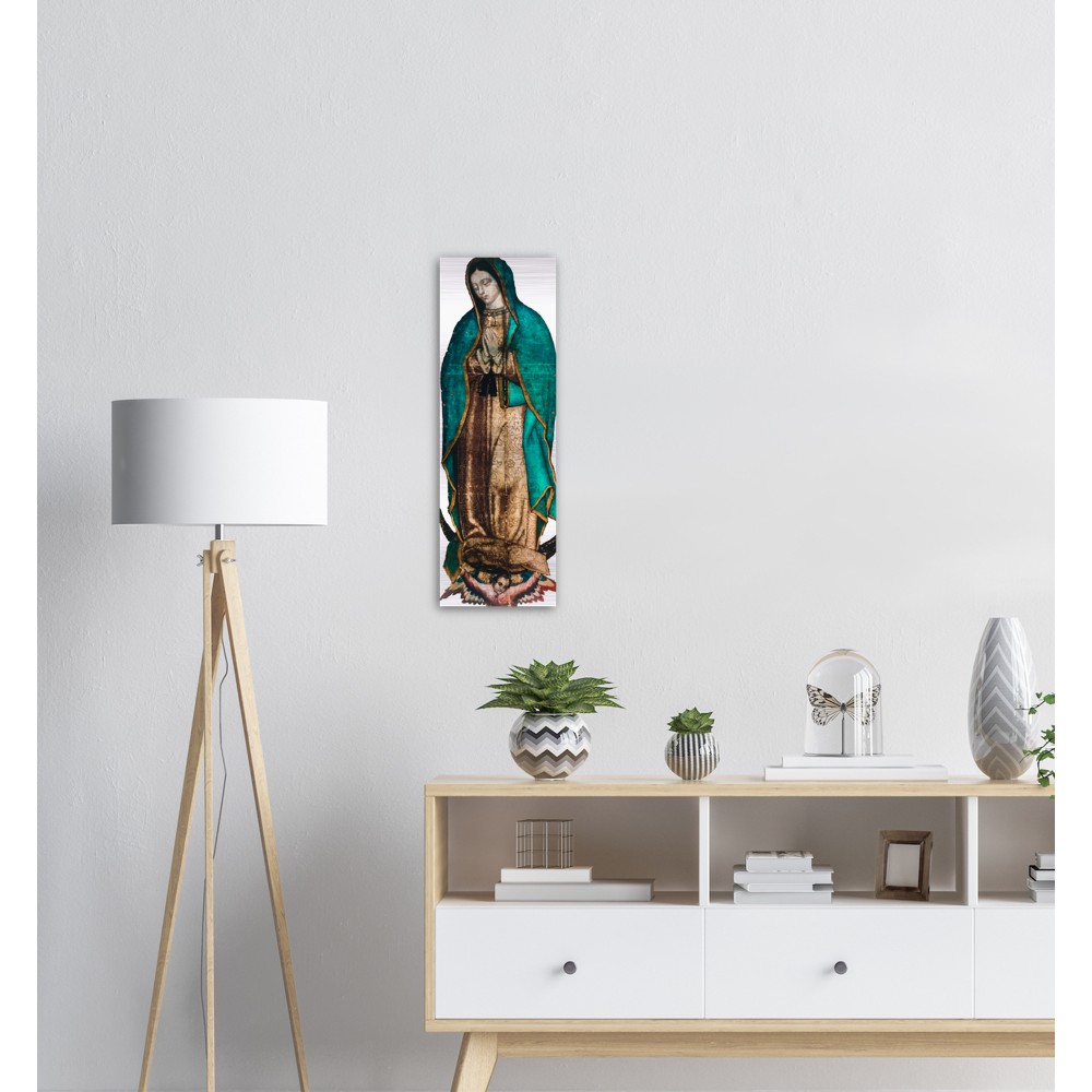 Our Lady Of Guadalupe - Brushed #AluminumIcon #MetallicIcon #Icon