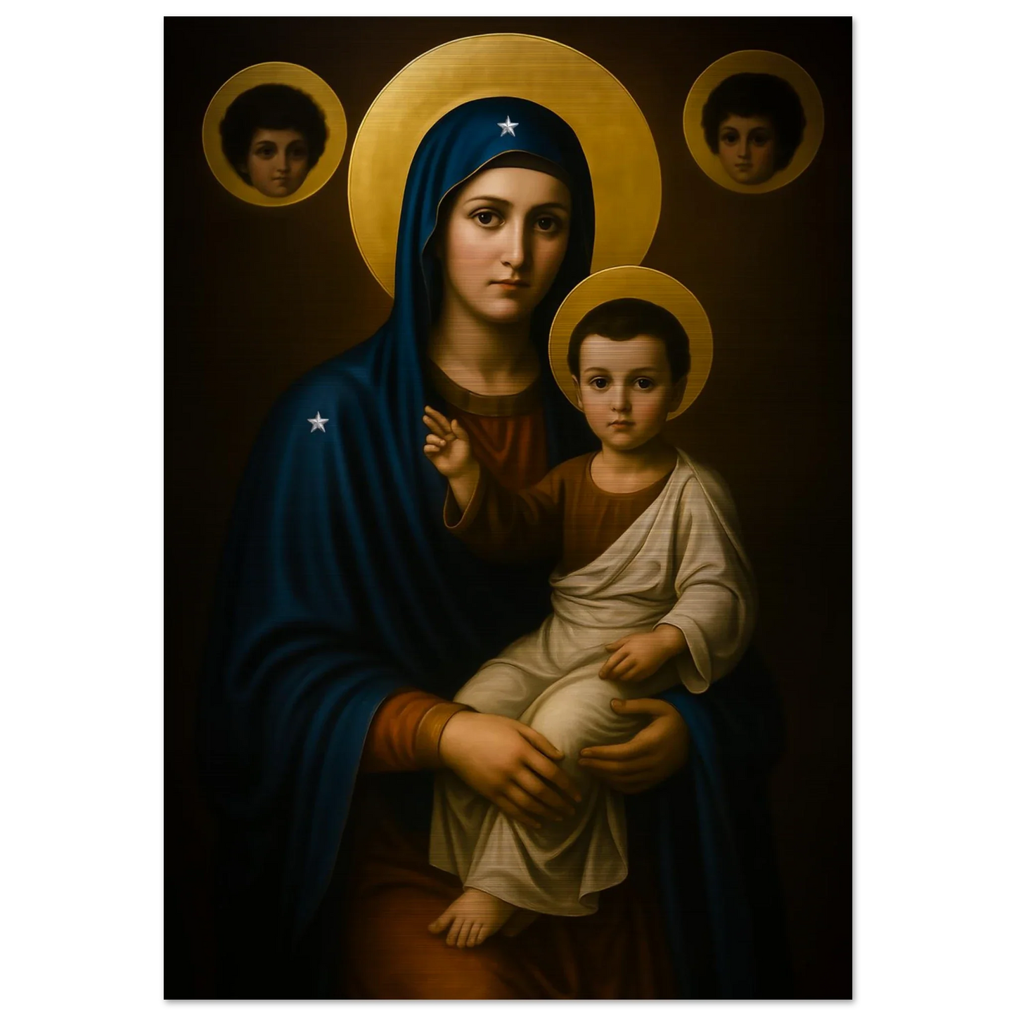 Pearl Print - Our Lady of Maronites, Elige - Icon Board